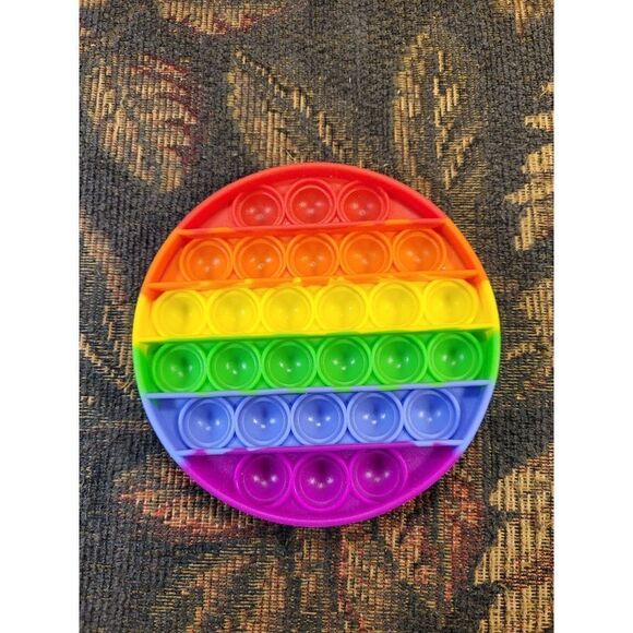 Rainbow Circle Sensory Fidgit - Picture 2 of 3